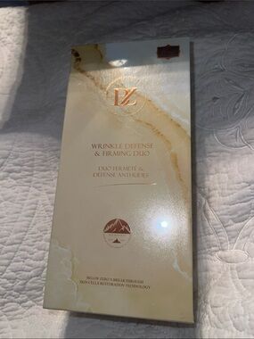 Below Zero wrinkle defense & firming duo brand new in package